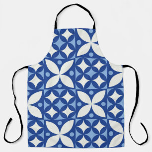 Abstract geometric seamless pattern in scandinavia apron