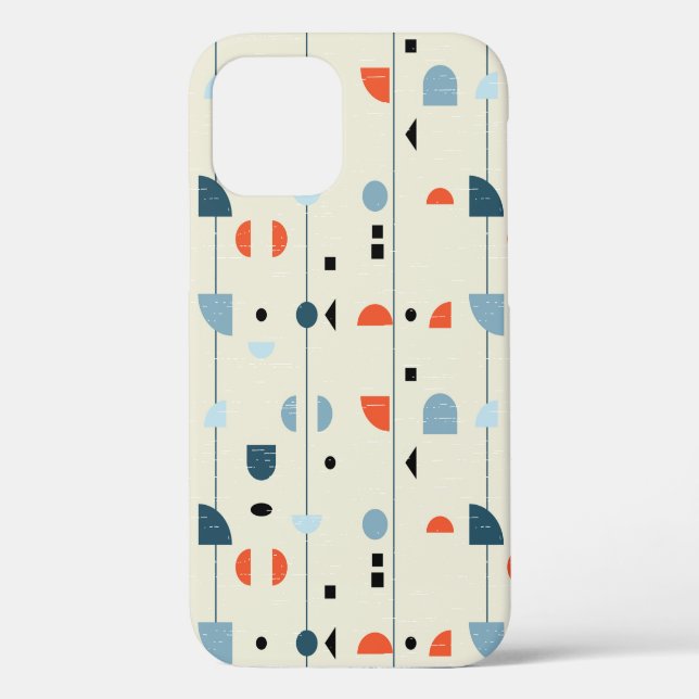 Abstract geometric seamless pattern inspired by mi Case-Mate iPhone case (Back)