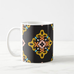 Abstract Geometric: Seamless Vintage Texture Coffee Mug