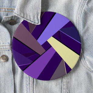 Abstract Geometric Shape 5 6 Cm Round Badge