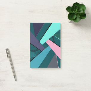 Abstract Geometric Shape 6 Post-it Notes