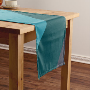 Abstract Geometric Shape 6 Short Table Runner