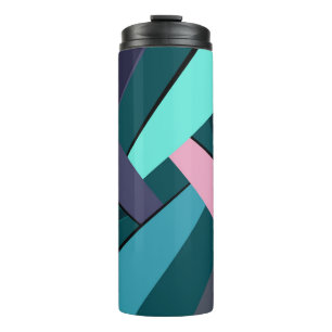 Abstract Geometric Shape 6 Thermal Tumbler