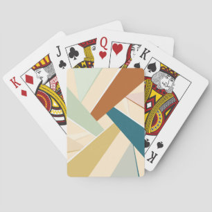 Abstract Geometric Shape Playing Cards