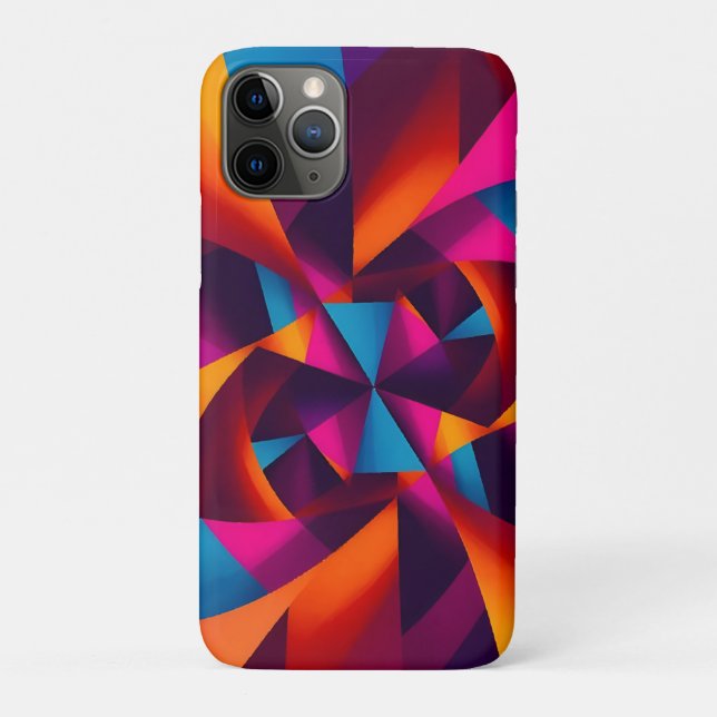 abstract geometric shapes Case-Mate iPhone case (Back)