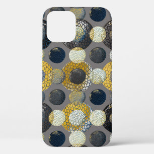 Abstract Geometric Shapes: Colourful Watercolor. iPhone 12 Case