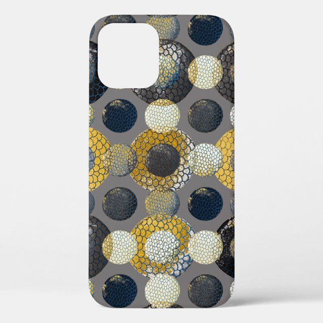 Abstract Geometric Shapes: Colourful Watercolor. Case-Mate iPhone Case (Back)