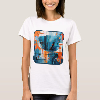 Abstract geometric shapes composition T-Shirt