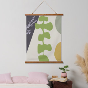 Abstract Geometric Shapes Modern Home Decor  Hanging Tapestry