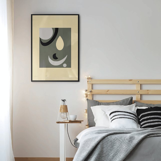 Abstract Geometric Shapes Modern Poster (Creator Uploaded)
