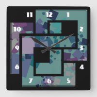 Abstract Geometric Squares