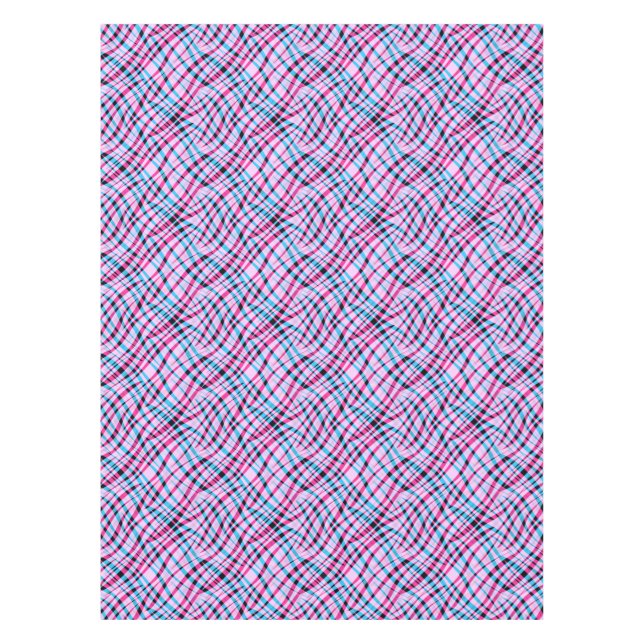 Abstract, geometric tablecloth (Front)