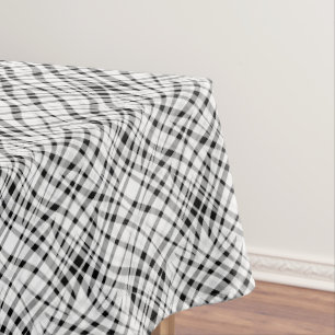 Abstract, geometric tablecloth