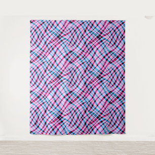 Abstract, geometric tapestry