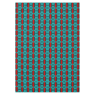 Abstract geometric texture tablecloth