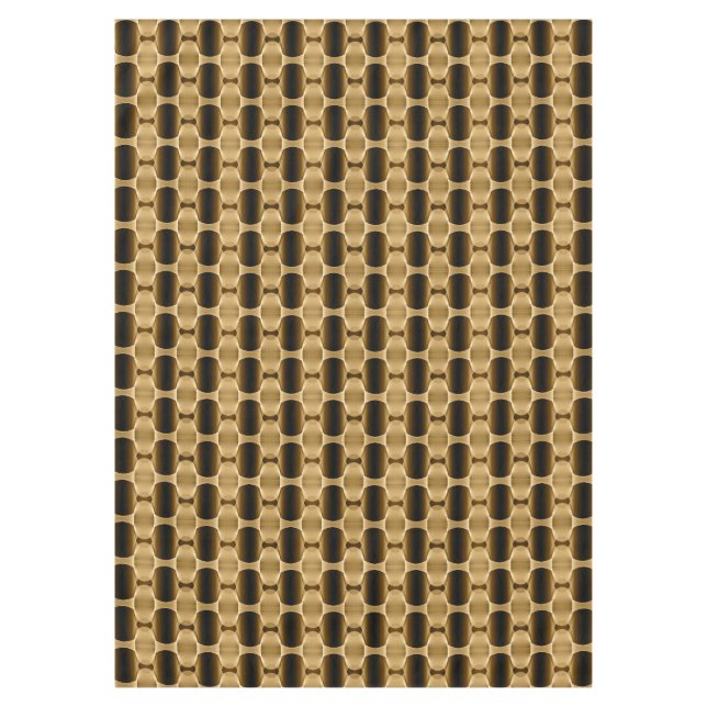 Abstract geometric texture tablecloth (Front)