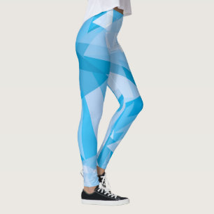 Abstract Geometric Triangle Pattern   Leggings