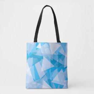 Abstract Geometric Triangle Pattern   Tote Bag