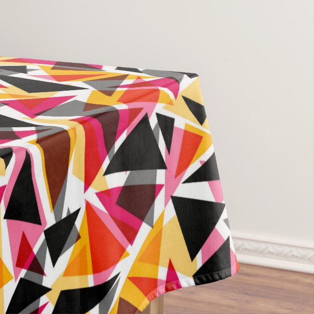 Abstract, Geometric, Triangles, Geometric Shapes,  Tablecloth (In Situ)