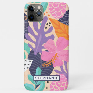 Abstract Geometric Tropical Jungle Pattern Custom Case-Mate iPhone Case