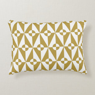Abstract Geometric: Vintage Seamless Pattern Decorative Cushion
