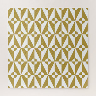 Abstract Geometric: Vintage Seamless Pattern Jigsaw Puzzle