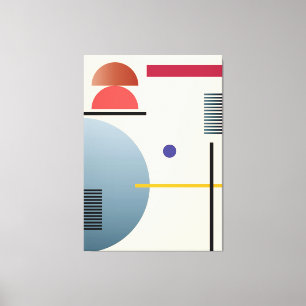 Abstract geometric wall art 