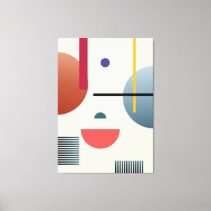 Abstract geometric wall art