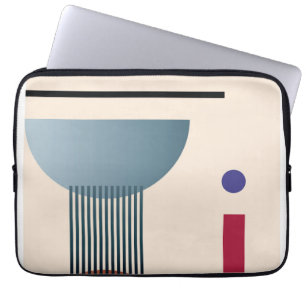 Abstract geometric wall art  laptop sleeve
