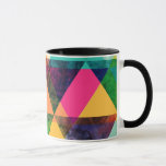 Abstract Geometric watercolor triangle pattern Mug<br><div class="desc">Check out www.zazzle.com/Sweetbriar_Drive for so many other beautiful styles,  items & colours! © SweetbriarDrive 2014. Do not copy.</div>