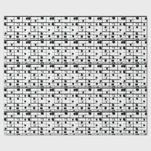 abstract geometric wrapping paper