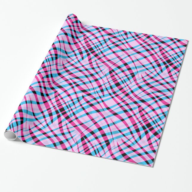 Abstract, geometric wrapping paper (Unrolled)