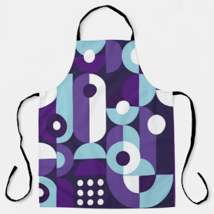 Abstract geometrical formsabstract,art,artwork,bac apron