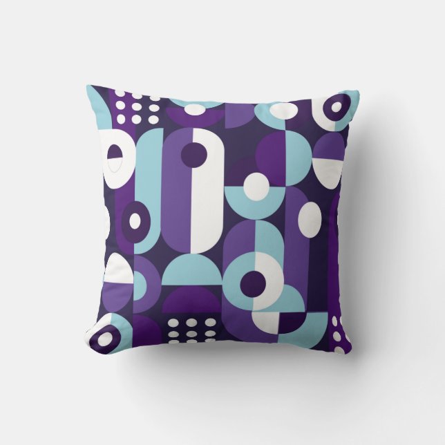 Abstract geometrical formsabstract,art,artwork,bac cushion (Front)