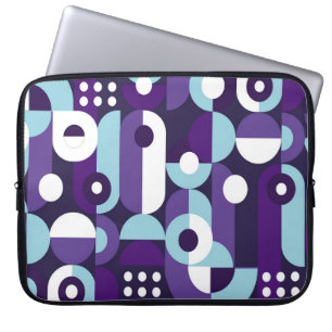 Abstract geometrical formsabstract,art,artwork,bac laptop sleeve