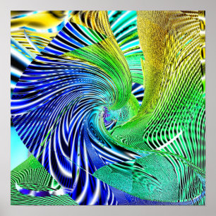 Abstract Geometry 1.1b Poster