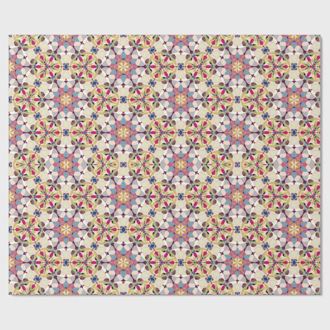 Abstract Geometry Wrapping Paper (Flat)