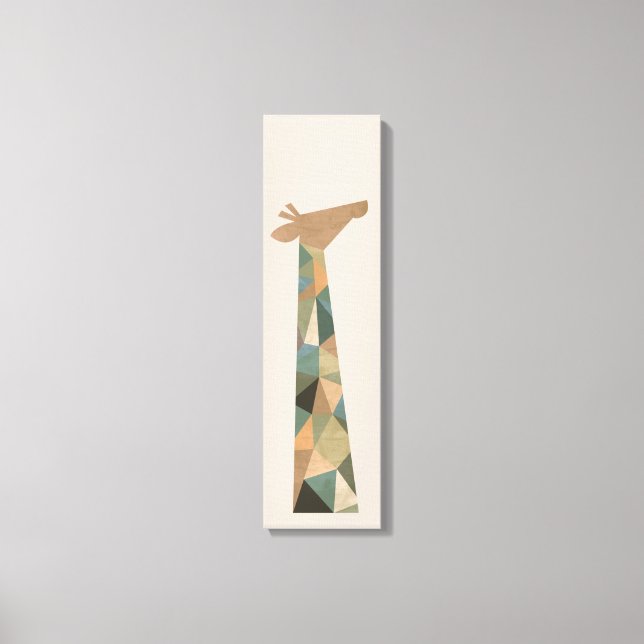 Abstract Giraffe Canvas Print (Front)