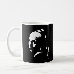 Abstract Girl with a Pearl Earring Mug