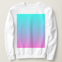 abstract girly pink turquoise ombre mermaid colour