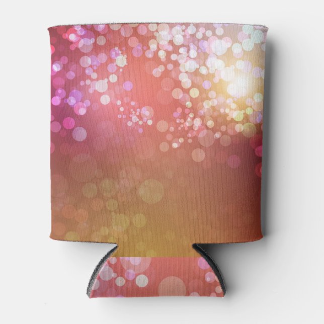 Abstract glamourous sparkle background. can cooler (Front)