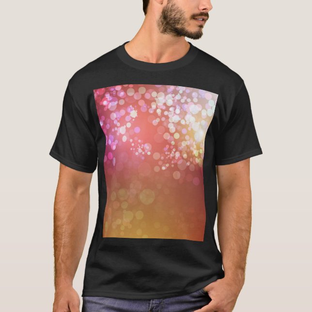Abstract glamourous sparkle background. T-Shirt (Front)