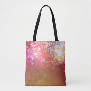 Abstract glamourous sparkle background. tote bag