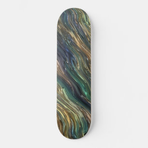 Abstract Glass Skateboard