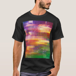 Abstract glitch: test screen texture T-Shirt