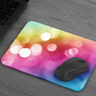 Abstract Glow Mouse Pad
