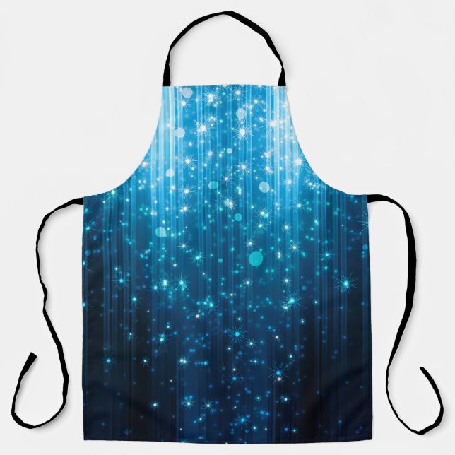Abstract glowing background apron (Front)