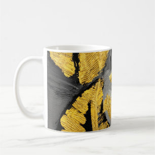 Abstract gold background luxury rich vintage grung coffee mug