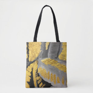 Abstract gold background luxury rich vintage grung tote bag