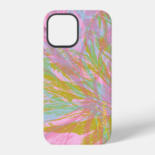 Abstract Gold Butterfly Pink Violet iPhone 12 Case